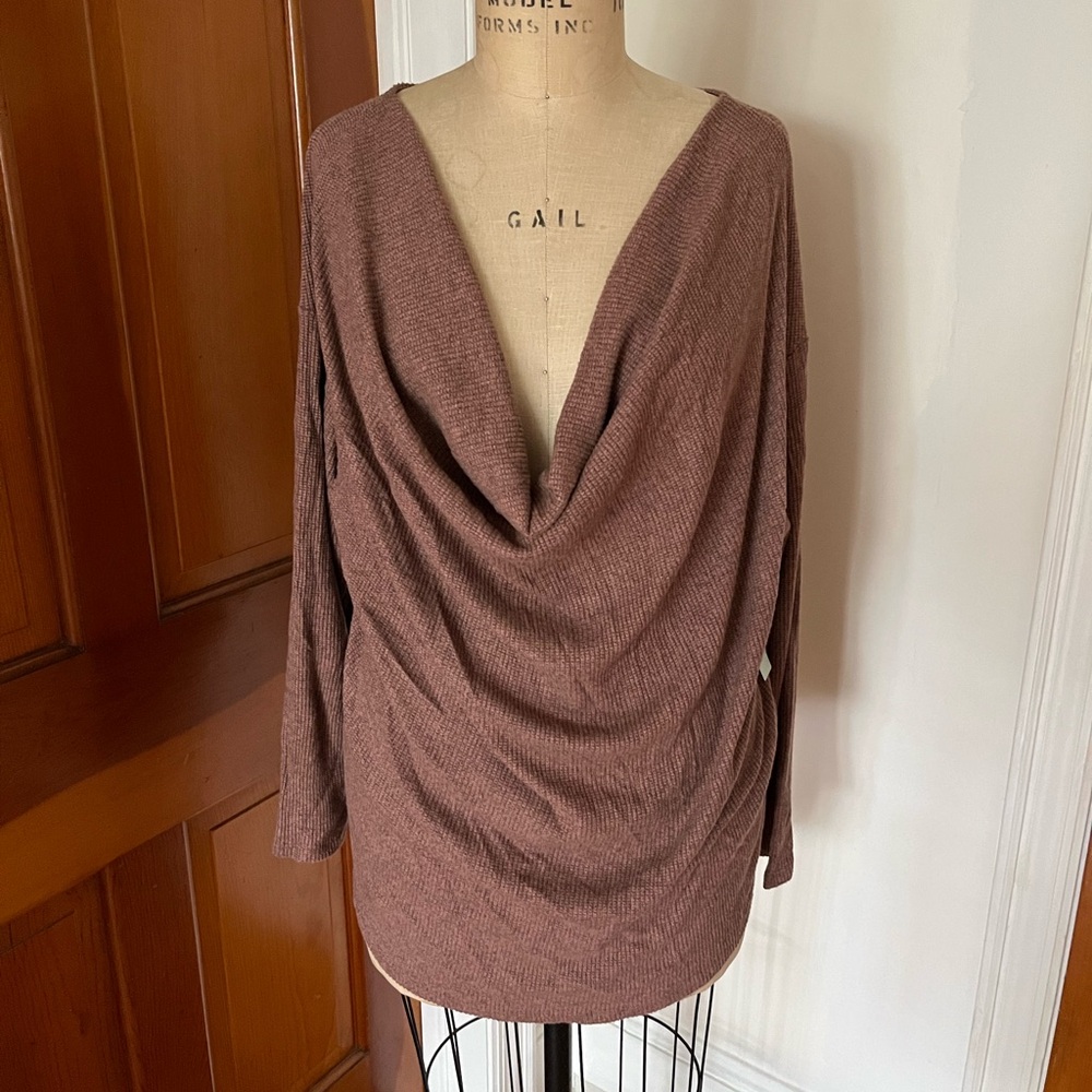 Anthropologie Cowl Neck Sweater in Size 1x